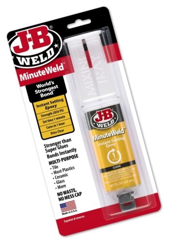 מזרק אפוקסי 60 שניות JB WELD
