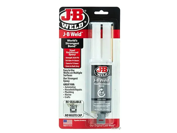 מזרק אפוקסי חזק 25 מ"ל JB WELD