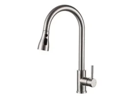 ברז נשלף PAVONE נירוסטה מוברש AQUILA