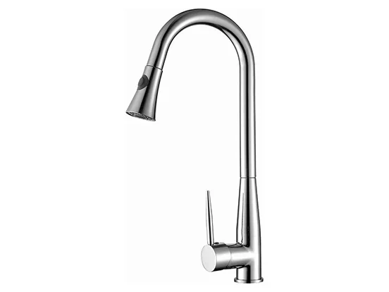 ברז נשלף CUCINA כרום AQUILA PREMIUM