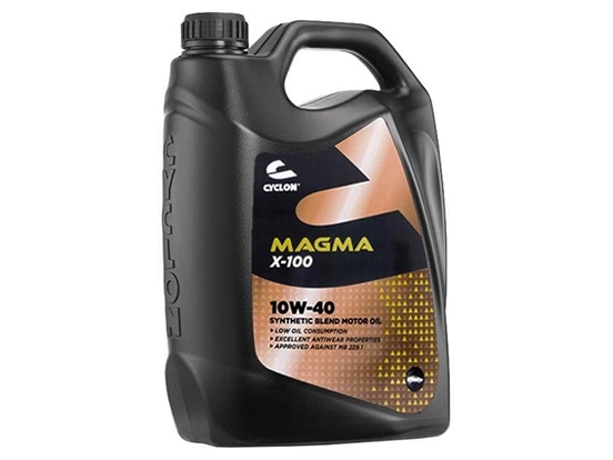 שמן מנוע 4 ליטר CYCLON MAGMA X-100 10W40