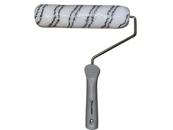 רולר פס שחור 23 ס"מ THE BOXER + ידית ROLLINGDOG