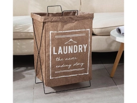 סל כביסה מעוצב צבע חום ALI SLAMY