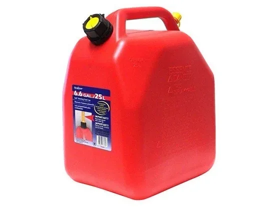 מיכל דלק 25 ליטר משופר אורגון אדום