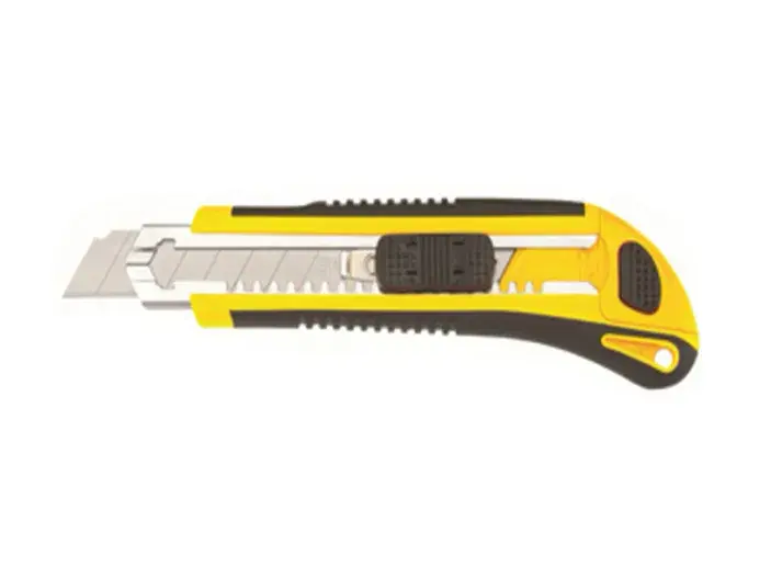 סכין טפט גומי צהוב שחור +3 להבים  01G-L3 ASSIST