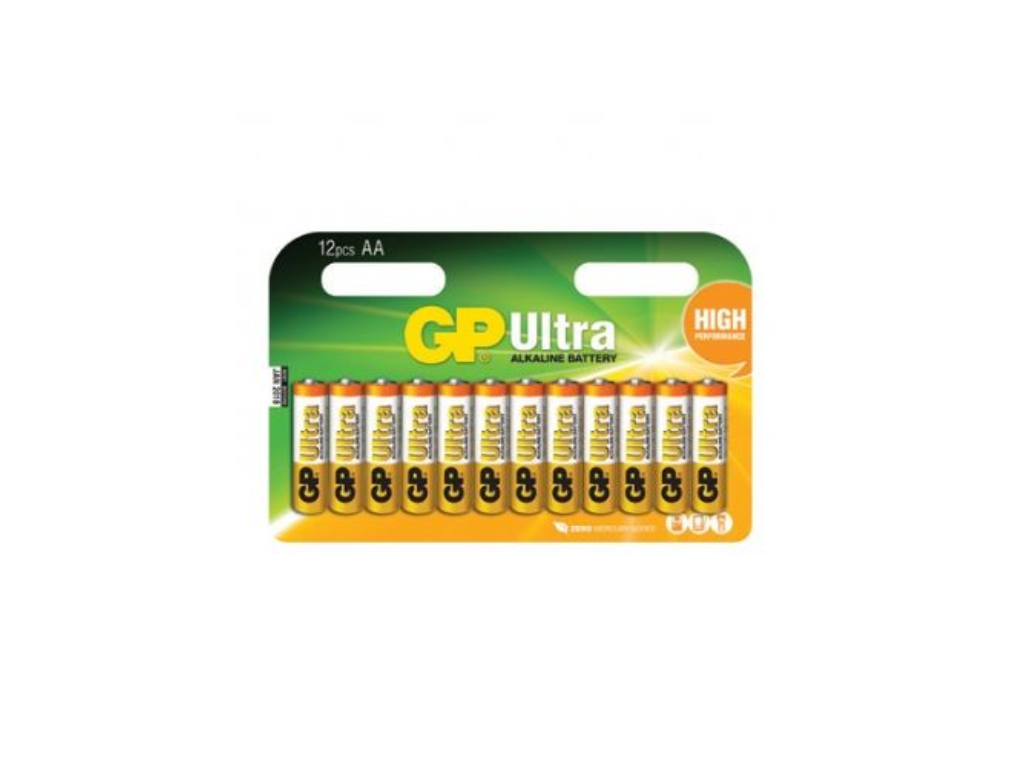 סוללה אולטרה אלקליין 12+ GP 1.5V AA
