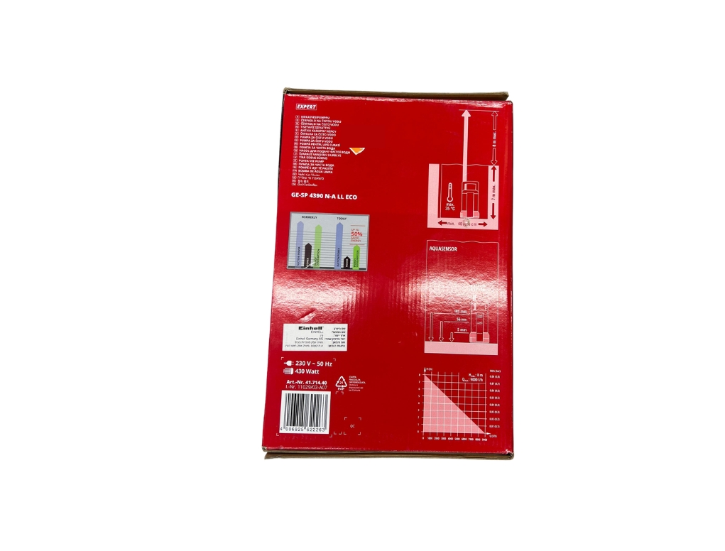 משאבת מים נקיים GE-SP 4390 N-A LL ECO