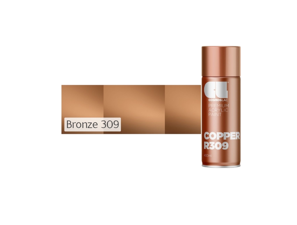 Cosmos Lac RAL | קוסמוס לק ספריי ראל מבריק – נחושת - 400 מ"ל