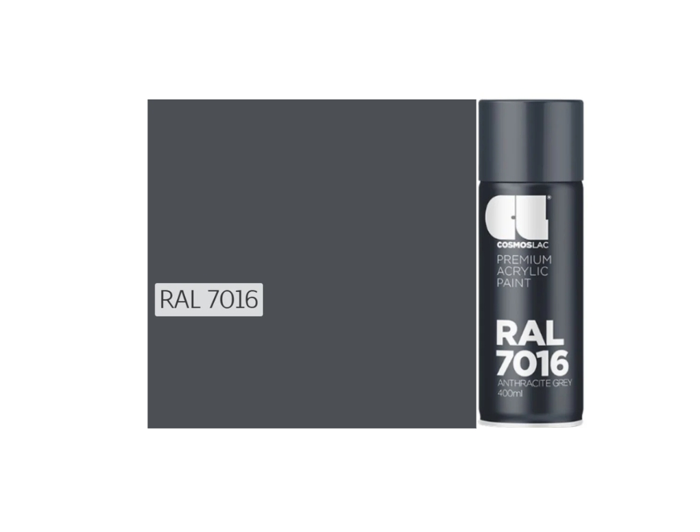 Cosmos Lac RAL | קוסמוס לק ספריי ראל מבריק – 7016 - 400 מ"ל