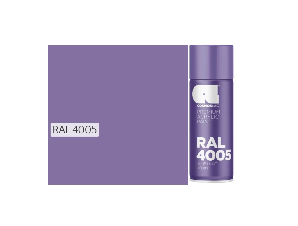 Cosmos Lac RAL | קוסמוס לק ספריי ראל מבריק – 4005 - 400 מ"ל
