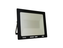 פנס הצפה SKINNY 100W שחור גוון 65K מוגן IP65