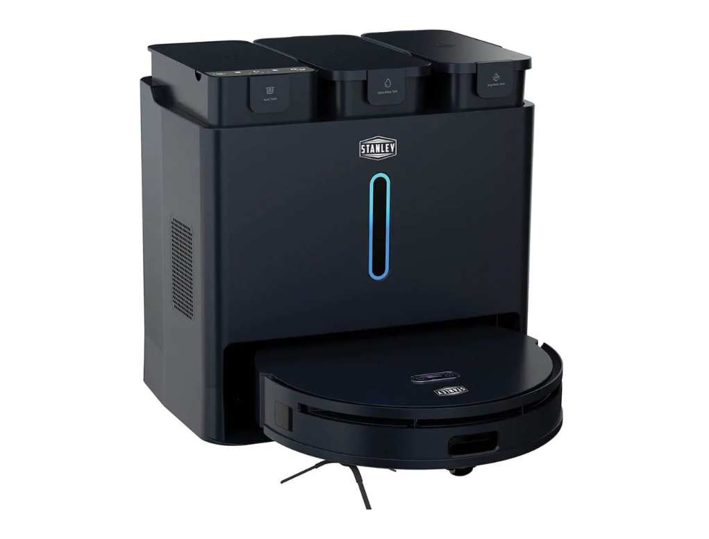 שואב אבק ושוטף רובוטי עם תחנת עגינה STANELY