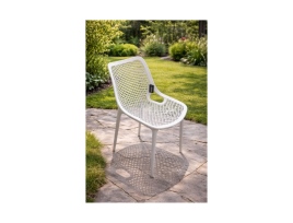 נקסט - כסא פלסטיק לבן GARDA