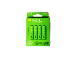 סוללה נטענת 2100 GP AA+4