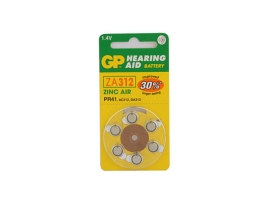 סוללה למכשיר שמיעה GP ZA312
