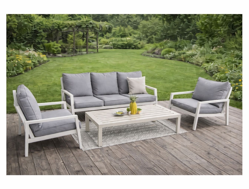 פהדה - מערכת ישיבה אוף ואיט תלת אלומיניום GARDA