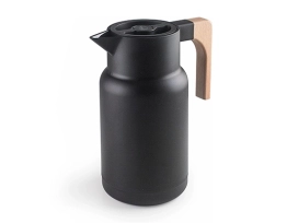 קנקן / תרמוס קפה יד עץ 1 ליטר ALISLAMY