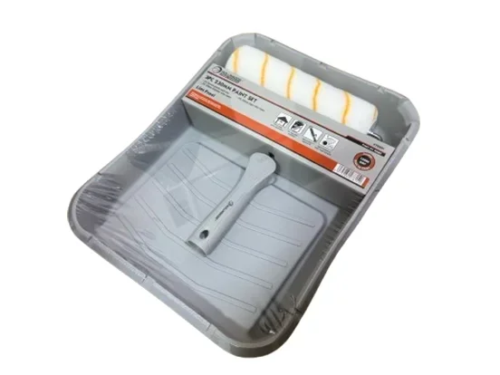 מארז רולר פס צהוב 23 ס"מ + מגש + ידית ROLLINGDOG