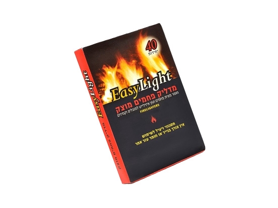 מדליק פחמים מוצק לבן