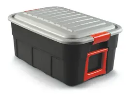 ארגז 65 קשיח שחור/אדום 907 כתר KETER