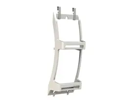 ונוס מדף ג'מבו למקלחון/זרוע מקלחת/קיר לבן ספאדיני