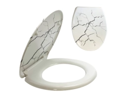 טורנדו פלוס - מושב אסלה עורקים אפור ספאדיני