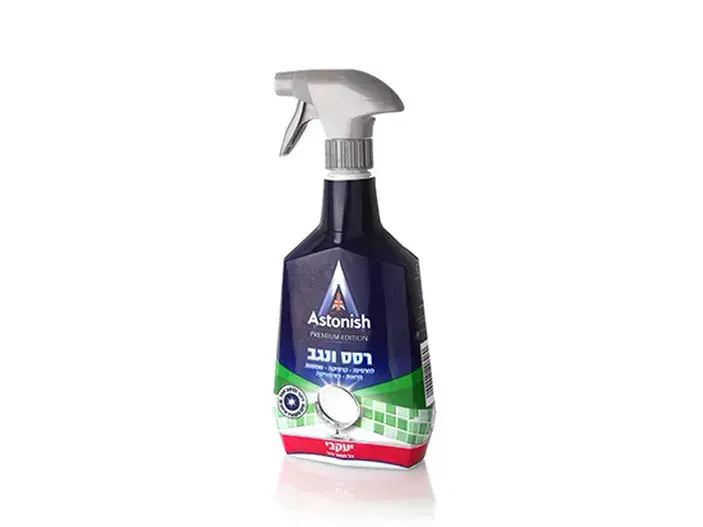 אסטוניש מרסס ניקוי כללי עם חומץ לבן 750 מ"ל