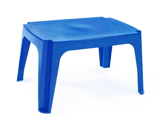 שולחן צד מלבני כחול כתר KETER