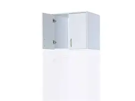 ארון עליון 2 דלתות לבן 60 ס"מ דגם יראון 602E