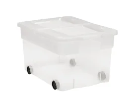 ארגז נע פליפ 65 שקוף כתר KETER