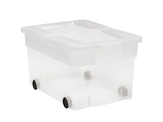 ארגז נע פליפ 65 שקוף כתר KETER