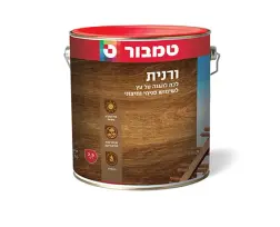 ורנית לעץ 36 טיק בהיר 2.5 ליטר טמבור TAMBUR