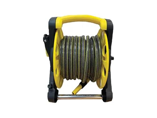 גלגלת מורכבת כולל 20 מטר, חיבורים ומתז ידני ELGO