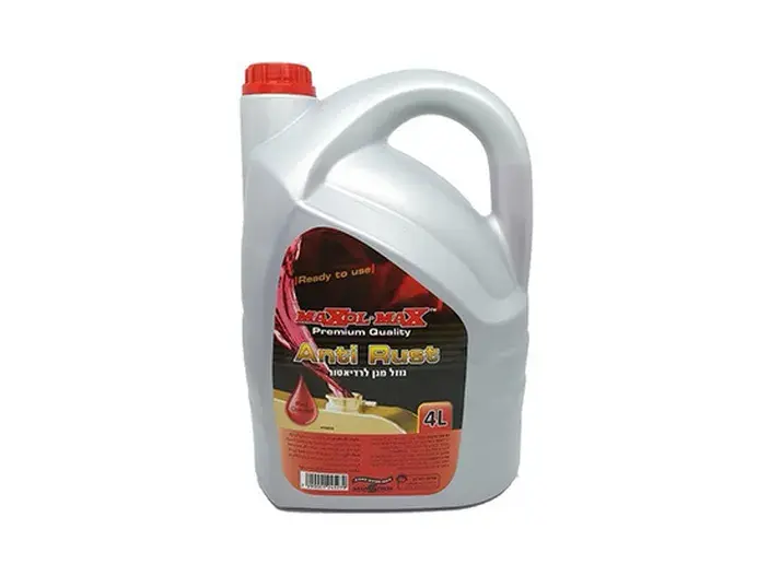 אנטיפריז 4 ליטר אדום (אנטירסט) מקסול MAXOL