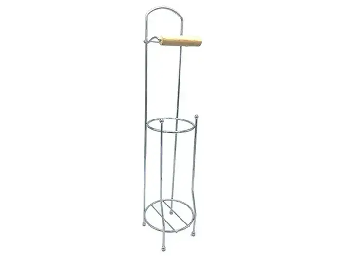 במבוק מעמד לנייר טואלט+אחסון כרום ספאדיני