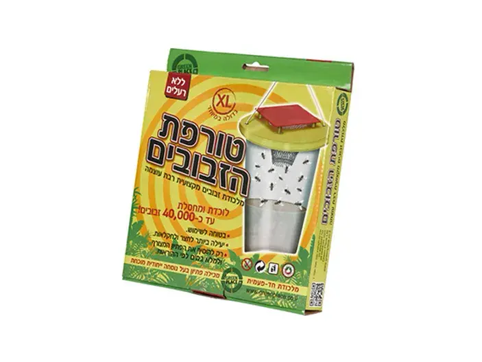 טורפת הזבובים XL-מלכודת דבק מקצועית לעכברים ורמשים זוחלים אחרים