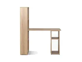 שולחן עם ספריה מקום לקלסרים ולכונן דגם 613 יראון