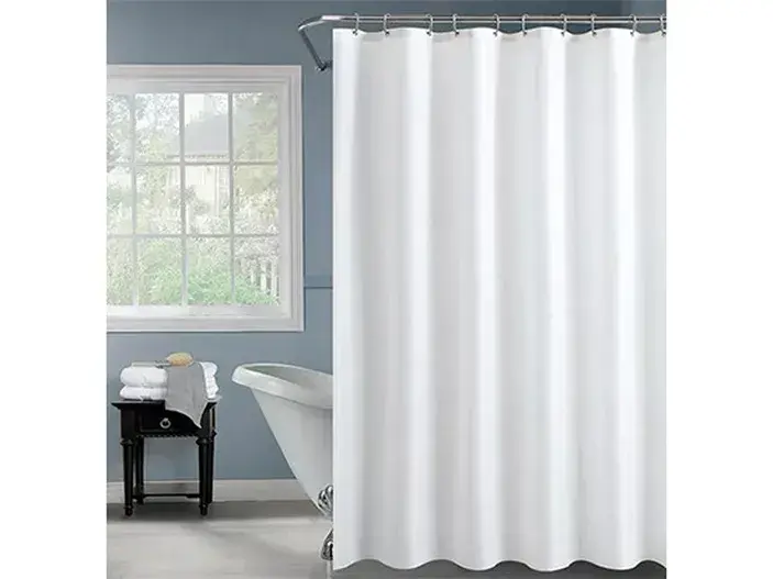 וילון אמבטיה 2.00*1.80 לבן ספאדיני