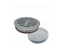 קליקון   רשת ללא שוליים לפתח ניקוז כרום ספאדיני