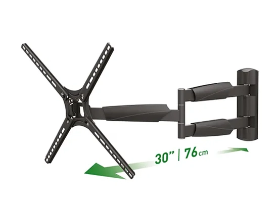זרוע ארוכה במיוחד 4 תנועות 65-13 שחור - זרועות ברקן