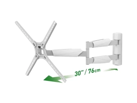 זרוע ארוכה במיוחד 4 תנועות 65-13 לבן - זרועות ברקן
