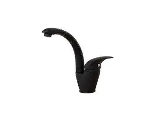 ברז מיקס יועמקס פרה קצר מהצד שחור (יח) יועם 558009