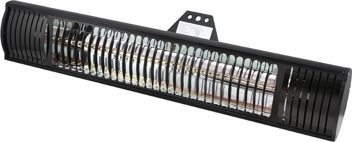 מחמם קוורץ שחור 2000 עם שלט חדש פלטיניום