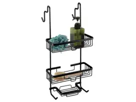 טורינו מט  מדף מקלחון דו קומתי פחם ספאדיני