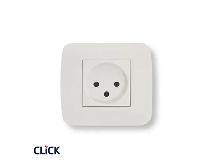 שקע ישראלי CLICK ק-55 16A תה"ט  FETAYA פתיה