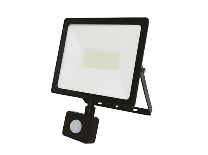 פנס הצפה + חיישן SKINNY שחור גוון FETAYA פתיה