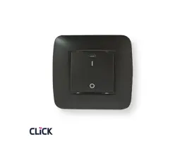 מפסק דוד 2 פול רחב CLICK ק-55 20A תה"ט שחור FETAYA פתיה