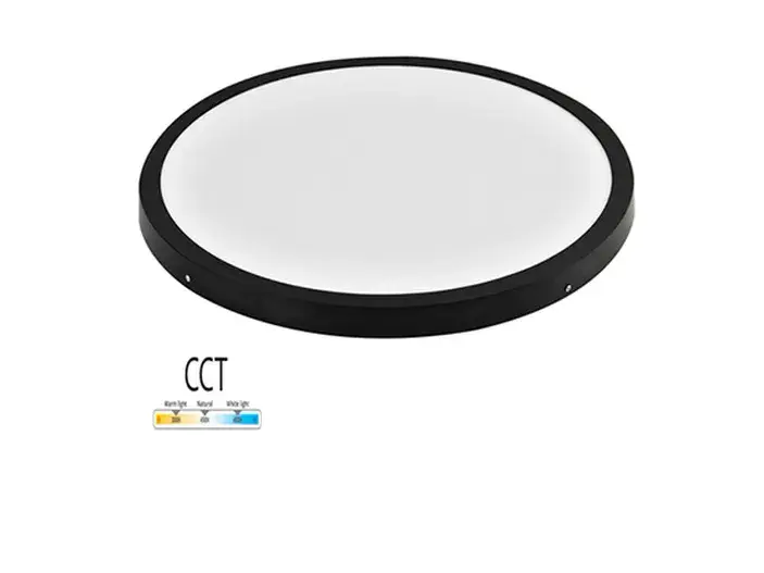 צ.תקרה עגול 36W שחור  קוטר 40 ס"מ FETAYA פתיה