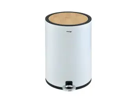 סוהו במבוק פח דוושה 6 ליטר לבן ספאדיני