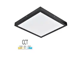 גוף תאורה MICHAELLA מרובע 72W שחור 60*60 3CCT FETAYA